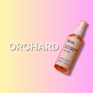 Anti-bacterial body mist with a scent of orchard